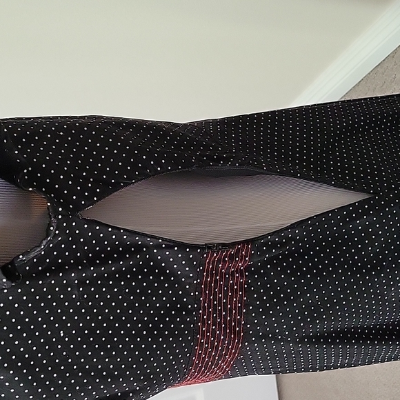 NEW Polka-dot Black Dress - Picture 8 of 9